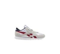 Reebok Classic Nylon, Zapatillas Hombre, Ftwr White Flash Red Vector Navy, 44.5 EU