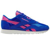 Reebok Classic Nylon, Zapatillas Mujer, Optimum Blue True Pink Chalk, 42.5 EU