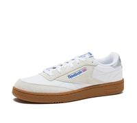 Reebok Club C 85 Mens Tennis Shoes, Casual Fashion White Sneakers For Men, Zapatillas Hombre, Calzado Blanco Barely Grey Gum, 42.5 EU