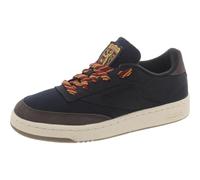 Reebok Club C 85 - Tenis casuales y de moda para hombre, Negro nocturno, marrón terraza/alabastro, 11 Women/9.5 Men