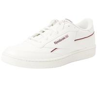 Reebok - Club C 85 Vegan, Zapatillas, Chalk/Classic Maroon F23/Stucco,