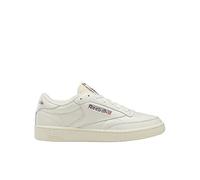 Reebok Club C 85 Vintage, Zapatillas Unisex Adulto, Chalk Alabaster Granate, 34.5 EU
