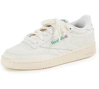 Reebok Club C 85 Vintage, Zapatillas Unisex Adulto, Chalk Paperwhite Glen Green, 38.5 EU
