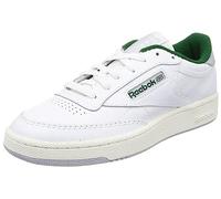 Reebok CLUB C 85, Zapatillas de Deporte, Unisex adulto, FTWWHT/CHALK/DRKGRN, 39 EU
