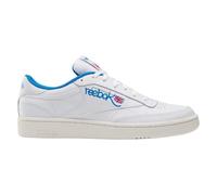 Reebok Club C 85, Zapatillas de Deporte Unisex adulto, Ftwwht Chalk Kinblu, 42.5 EU