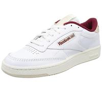 Reebok Club C 85, Zapatillas de Deporte, Unisex adulto, Ftwwht Stucco Clamar, 34.5 EU