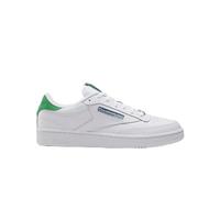 Reebok CLUB C 85, Zapatillas de Deporte, Hombre, WHITE/SPORT GREEN/BLUE SLATE, 40.5 EU