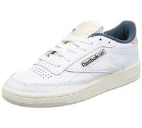 Reebok Club C 85, Zapatillas Mujer, Blanco (Ftwr White/Hoops Blue), 35 EU