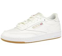 Reebok Club C 85, Zapatillas Unisex adulto, Blanco (White/Light Grey/Gum), 36 EU