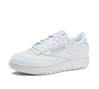 Reebok Club C Double Revenge Platform Tennis Shoes for Women, Fashion Womens Sneakers, Zapatillas Mujer, Blanco y Gris frío, 42 EU