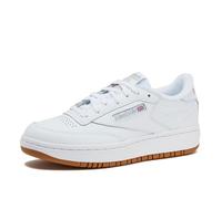Reebok Club C Double Revenge Platform Tennis Shoes for Women, Fashion Womens Sneakers, Zapatillas Mujer, Goma Blanca, 37 EU