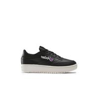 Reebok Club C Double, Zapatillas Mujer, CBLACK/Chalk/LASPIN, 43 EU