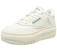 Reebok Club C Extra, Zapatillas Mujer, Chalk/Chalk/GLEGRN, 37 EU