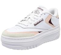 Reebok Club C Extra, Zapatillas Mujer, FTWR White Possibly Pink F23 R Classic Maroon F23, 42.5 EU