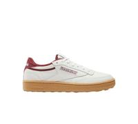 Reebok Club C Golf, Sneaker Mujer, Chalk/Classic Burgundy, 40.5 EU