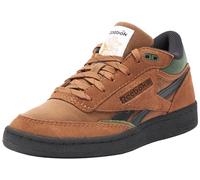 Reebok Club C Mid II Revenge Vintage, Zapatillas Unisex Adulto, Collegiate Brown F23 Varsity Green F23 Core Black, 42.5 EU