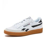 Reebok Club C Revenge - Tenis vintage para hombre, zapatos casuales para hombre, talla 6 a 15, blanco/negro (White/Black/Gum), 45 EU