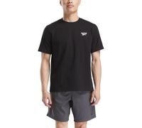 Reebok Cody Small Logo Crew Neck SS tee Shirt, Negro, M