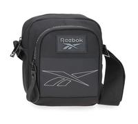 Reebok Columbus Bandolera Mediana Negro 17x22x8 cms Poliéster by Joumma Bags