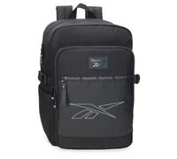 Reebok Columbus Mochila de Cabina para Portátil 14" Negro 28x40x16 cms Poliéster by Joumma Bags