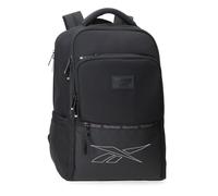 Reebok Columbus Mochila para portátil 15,6" Negro 30x42x14 cms Poliéster by Joumma Bags