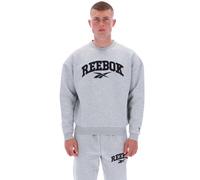 Reebok Cottle Sweatshirt Sudadera, Light Grey Marl, M para Hombre