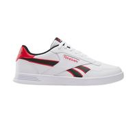 Reebok Court Advance, Zapatillas Deportivas Unisex Adulto, Blanco Negro Vector Rojo, 43 EU