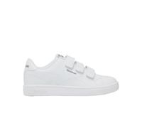 Reebok Court Clean Hook & Loop Straps Zapatillas Deportivas, Blanco/Blanco/gris4, Talla 30,5 EU, White White Grey4, 30.5 EU