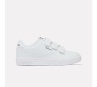 Reebok - Court Clean Hook & Loop Straps Zapatillas para niños, WHITE/WHITE/GREY4, Tamaño: 33
