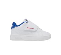 Reebok Court Clean Hook & Loop, Zapatillas Unisex bebé, White/VECTORRED/VECTORBLUE, 22 EU