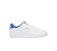 Reebok Court Clean, Zapatillas, White/VECTORRED/VECTORBLUE, 34 EU
