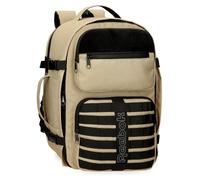 Reebok Cross One Mochila portatablet, Beige, 30x44x20 cms