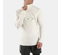 Reebok - Cuello Cuarto con Cremallera para Hombre Athlete Flex, Chalk, Tamaño: L