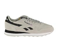 Reebok Cuero Clásico, Zapatillas de Deporte Unisex adulto, Steely Fog F23 Core Black Retro Gold F23 R, 36.5 EU