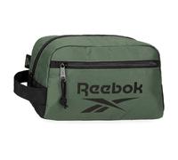 Reebok Darwin Neceser Dos Compartimentos Adaptable Verde 25x15x10 cms Poliéster by Joumma Bags