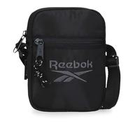 Reebok Dena Bandolera Pequeña Negro 12x17x2,5 cms Poliéster by Joumma Bags