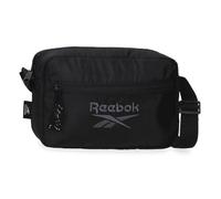 Reebok Dena Bolso Bandolera Negro 21x15x5 cms Poliéster by Joumma Bags