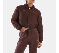 Reebok - Elevated Athletic Cropped Varsity Mujer Cazadora Bomber, DARK COCOA, Tamaño: M