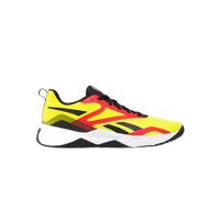 Reebok Entrenador Nfx, Zapatillas Hombre, Acidyellow Black Vectorred, 44.5 EU
