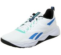 Reebok Entrenador Nfx, Zapatos de Entrenamiento Hombre, Calzado Blanco cinético Azul Negro, 41 EU