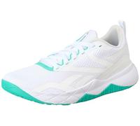 Reebok Entrenador Nfx, Zapatos de Entrenamiento Mujer, Footwear White Black Unleashed Green, 43 EU
