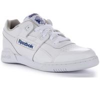 REEBOK Entrenamiento Más Cuero Retro Clásico Zapatillas Blancas Gum Hombre Ru 2