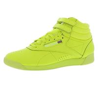 Reebok F/S Hi Womens Shoes Size 7.5, Color: Solar Acid Yellow/Solar Acid Yellow-Footwear White