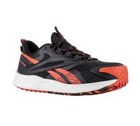 Reebok FE4 Adventure Zapato de Trabajo Deportivo con Punta Compuesta, Negro, Antideslizante, Microfiber y TPU (Negro/Rojo, Sistema Tallas Calzado EU, Adulto, Números, Mediano, 44)