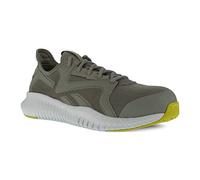 Reebok Flexagon 3.0 Zapato de trabajo deportivo con puntera de seguridad para hombre, Lime, 12