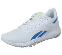Reebok Flexagon Force 4, Zapatos de Entrenamiento Hombre, Calzado Blanco Kinetic Blue Digital Lime, 47 EU