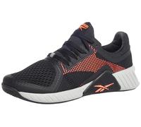 Reebok Flip Charge, Zapatillas Hombre, Black/Orange Flare/Grey 1, 42 EU