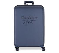 Reebok Franklin Maleta Mediana Azul 49x70x27 cms Rígida ABS Cierre TSA 72L 3,8 kgs 4 Ruedas Dobles by Joumma Bags