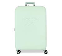 Reebok Franklin Maleta Mediana Verde 49x70x27 cms Rígida ABS Cierre TSA 72L 3,8 kgs 4 Ruedas Dobles by Joumma Bags
