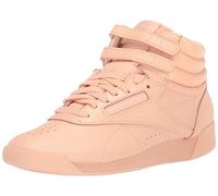 Reebok Freestyle Hi High Top Tenis para mujer, Aura Naranja/Alabastro/Alabastro, 36 EU